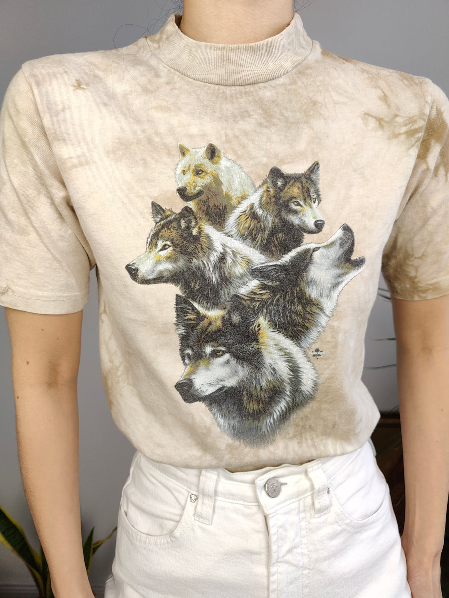 vintage wolf shirt