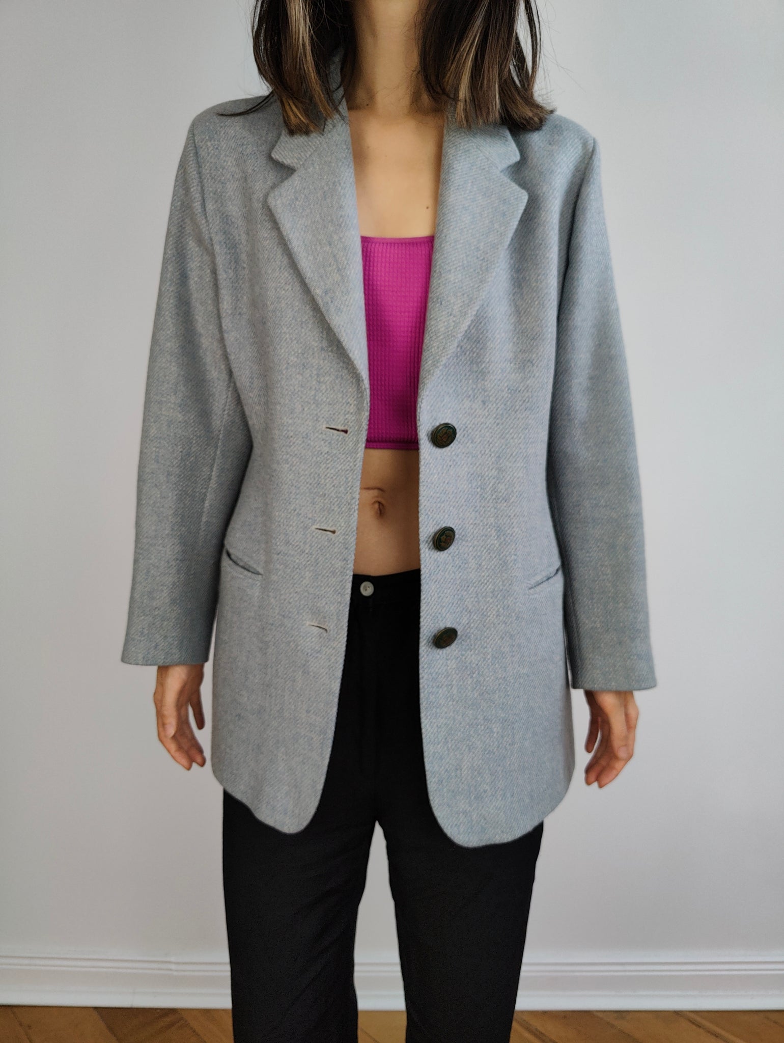 Vintage cheap wool blazer