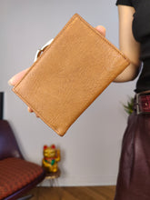 Load image into Gallery viewer, Vintage leather wallet purse portemonnaie brown Saddler
