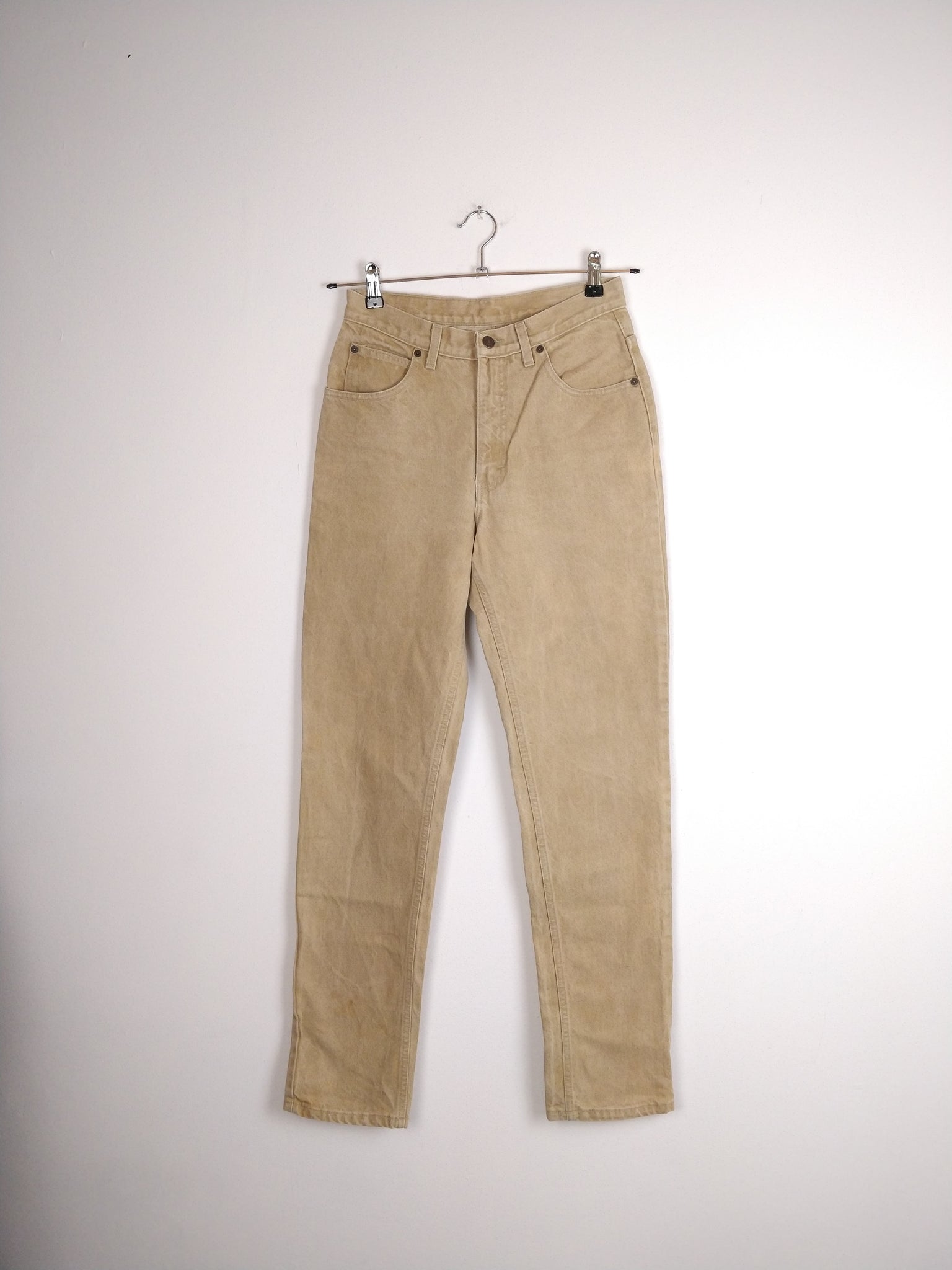 The CK Jeans | Vintage Calvin Klein brown beige high waist denim