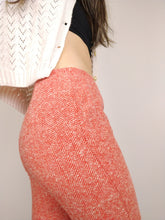 Load image into Gallery viewer, The Orange Wool Pants | Vintage coral wool winter long pants trouser XS
